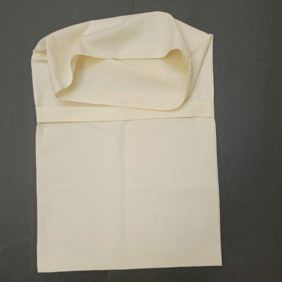 Luca Faloni 23,5"×11,5" Ivory Flap Fold Over Dust Bag - Picture 3 of 5